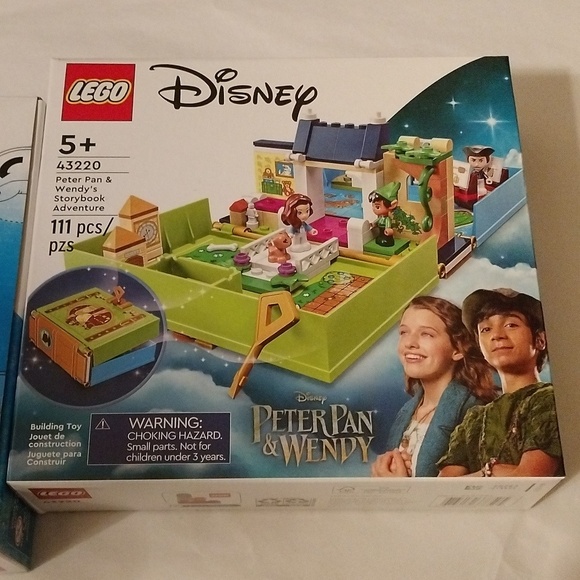 Lego Disney 43213 Little Mermaid & 43220 Peter Pan Wendy Storybook Adventures - Picture 5 of 8